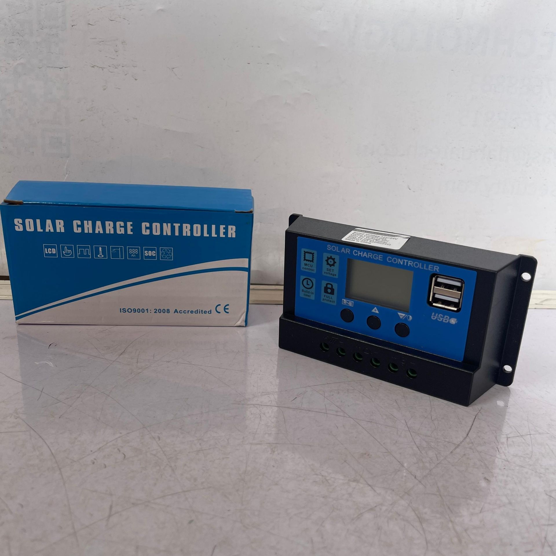 Pwm Solar Charge Controller 12v 24v 20a