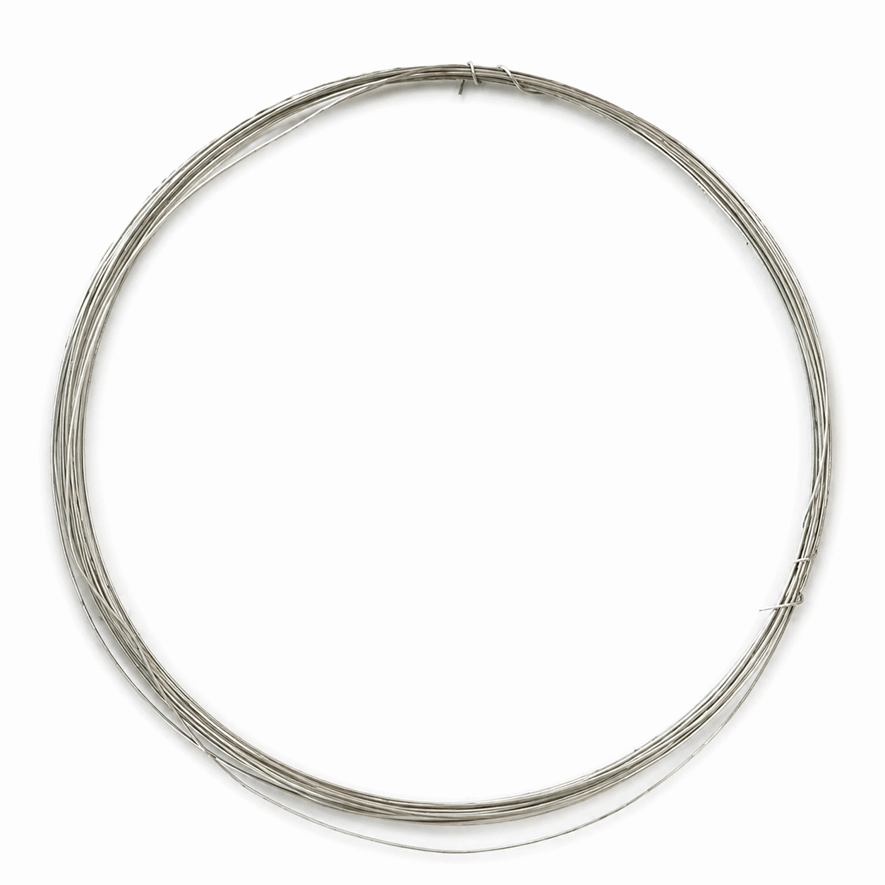 Silver Binding Wire Roll