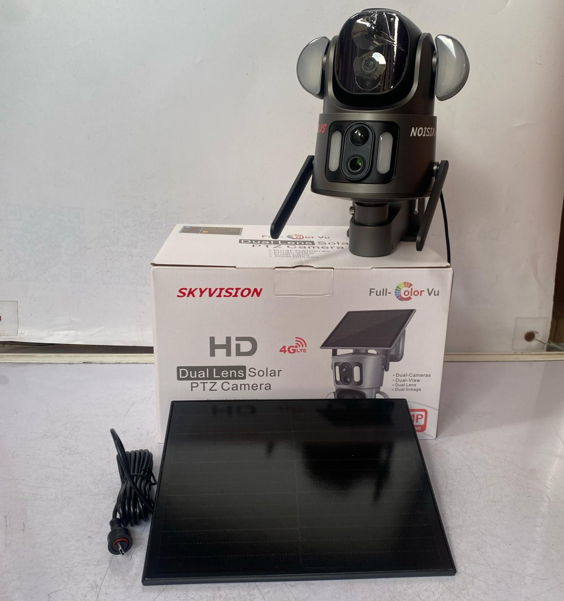 Skyvision 8mp 4g Dual Lens Solar Ptz Big Outdoor Camera With Auto Tracking (ubox App) (3)