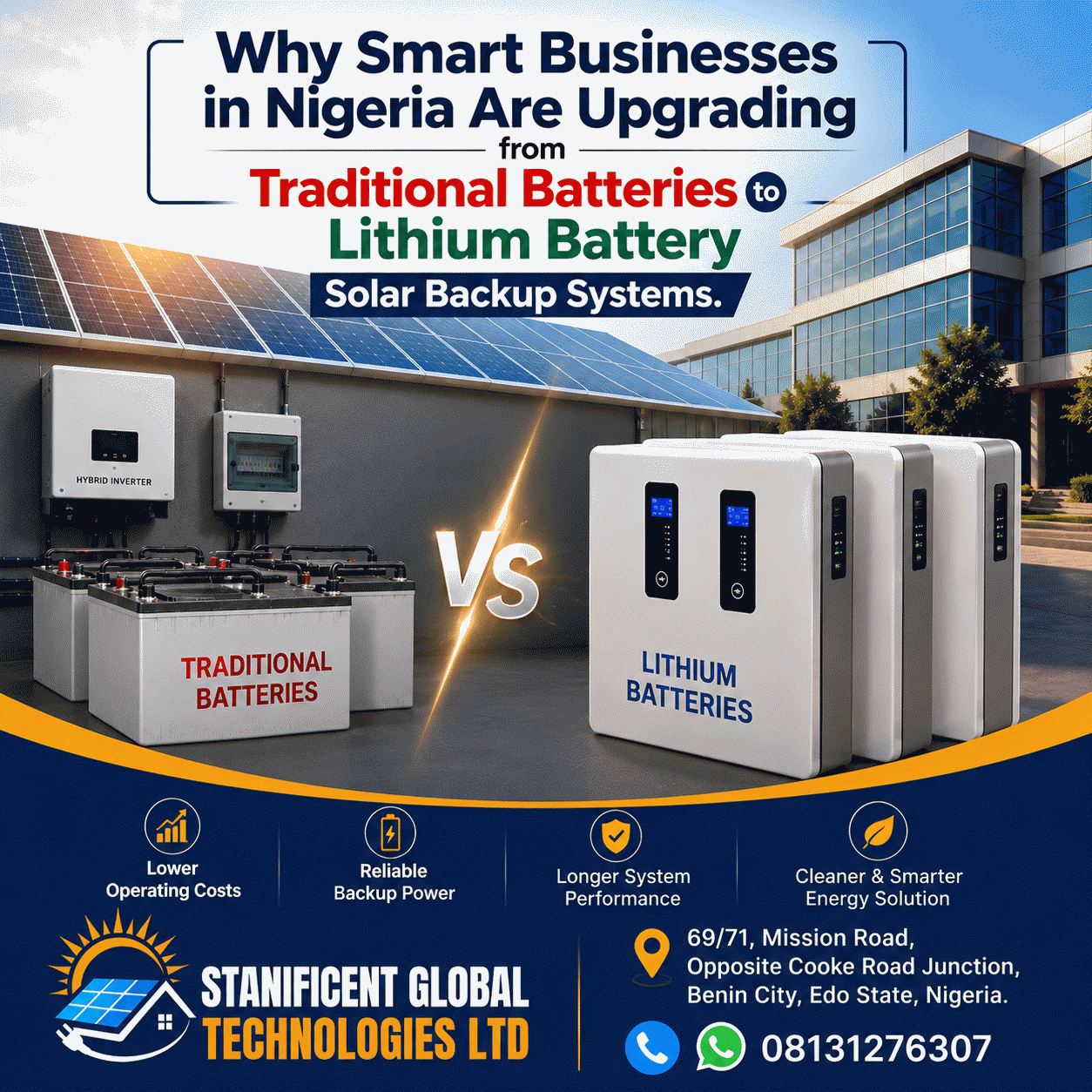 Solar Backup Systems. (2)
