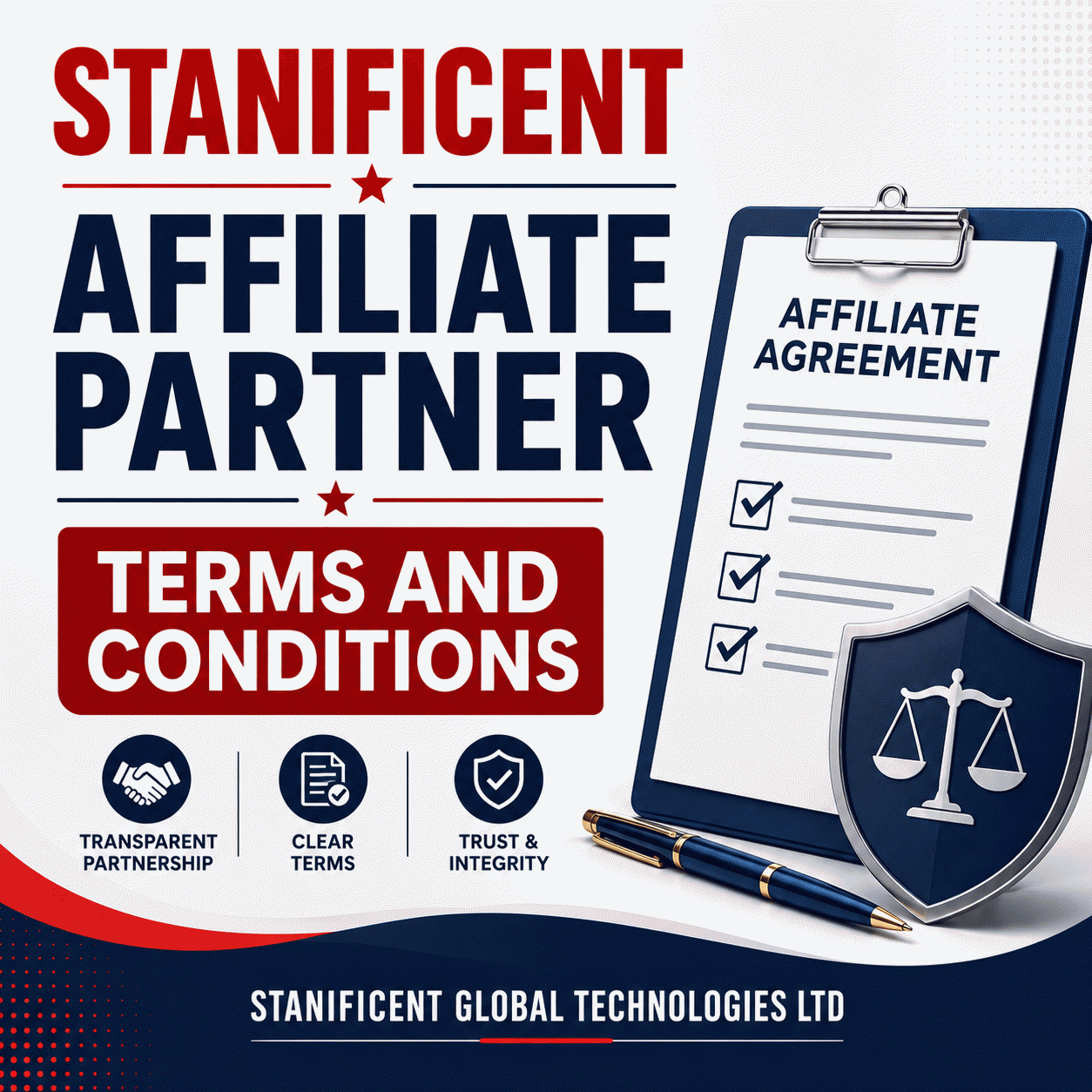 Stanificent Affiliate Partner Terms And Conditions