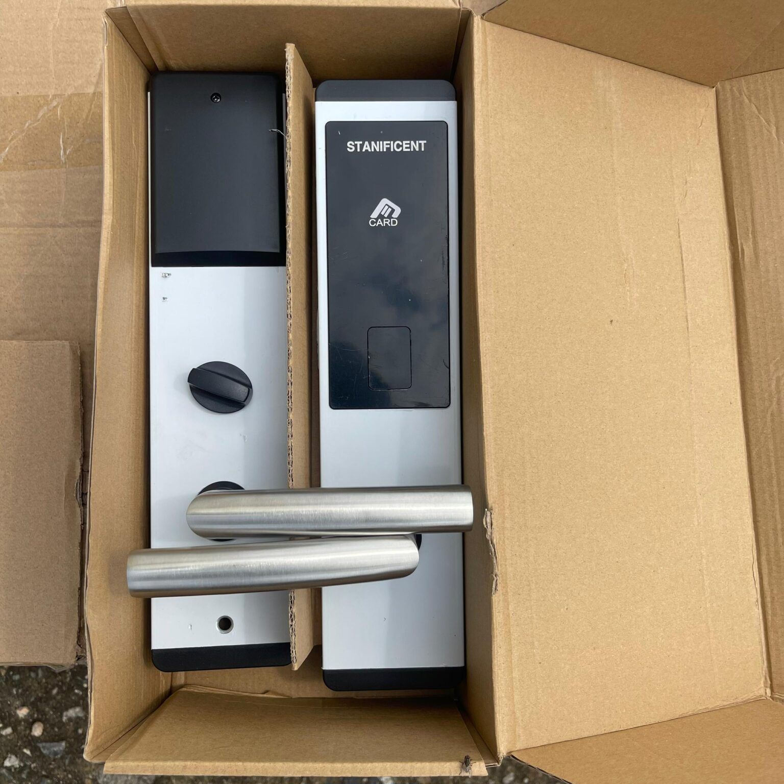 Product Stanificent Hotel Card Lock Silver