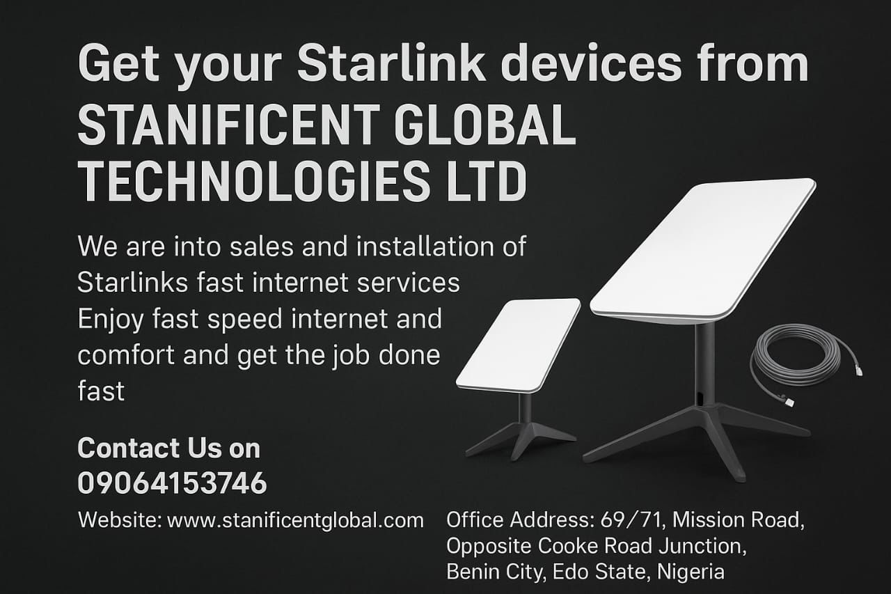Where to Buy Starlink in Benin City, Edo State