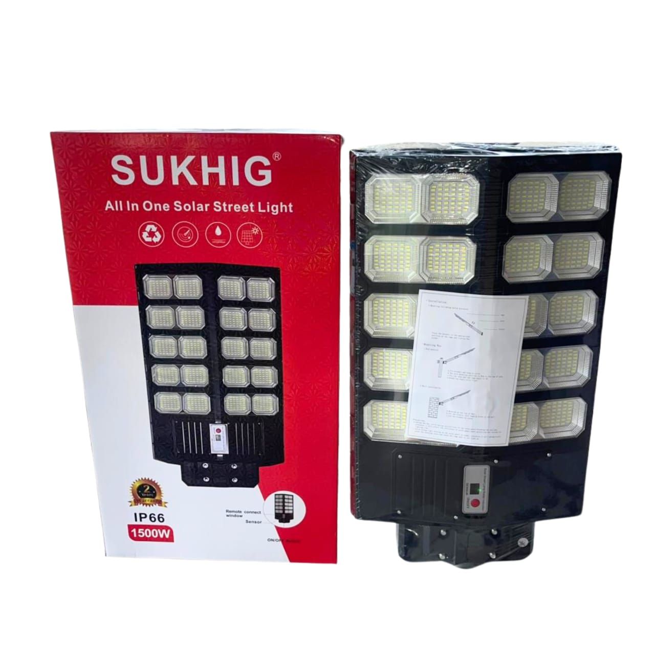 Sukhig 1500watts All In One Solar Street Light (1)