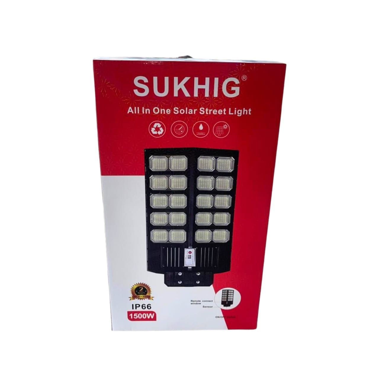 Sukhig 1500watts All In One Solar Street Light