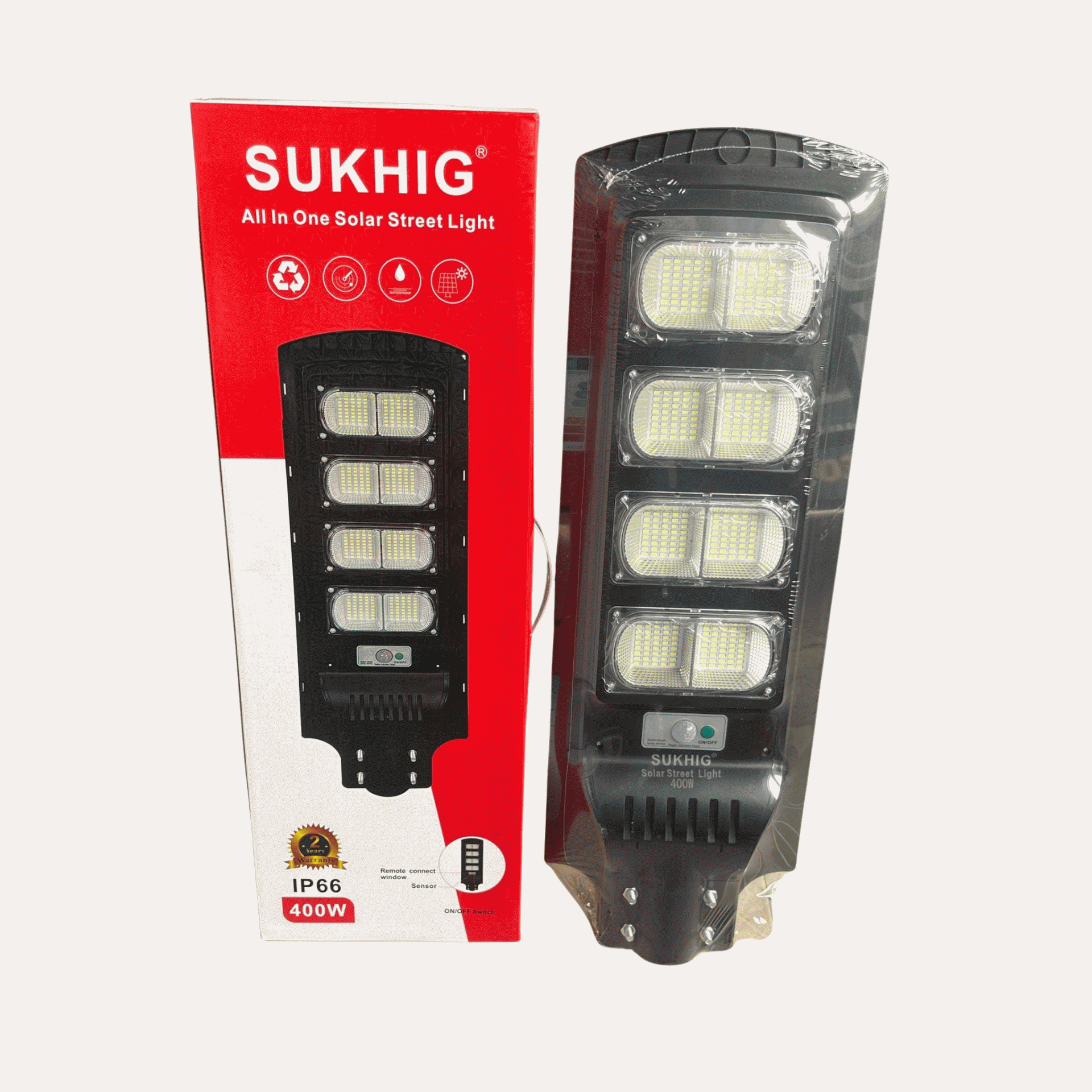 Sukhig 400watts All In One Solar Street Light