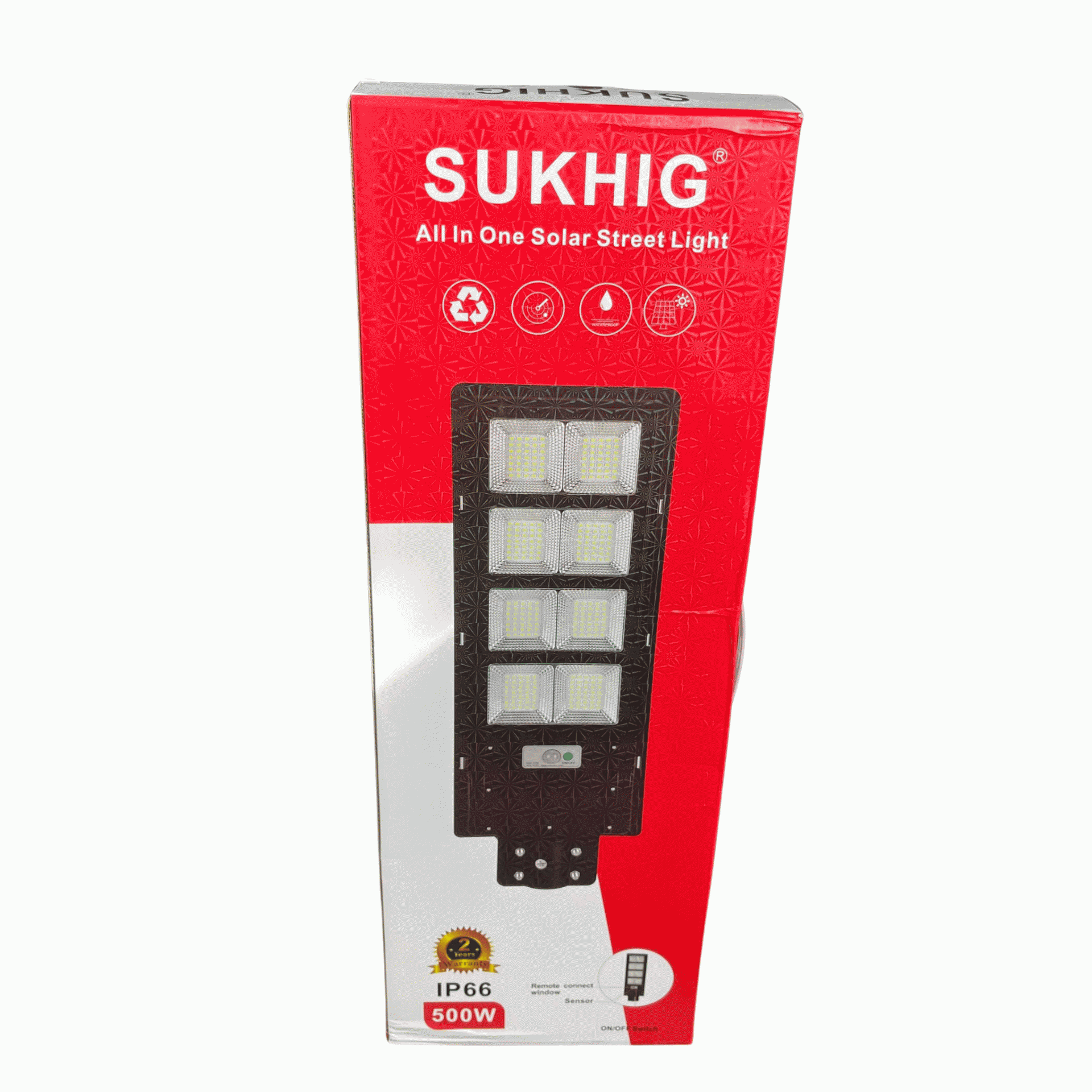Sukhig 500watts All In One Solar Street Light