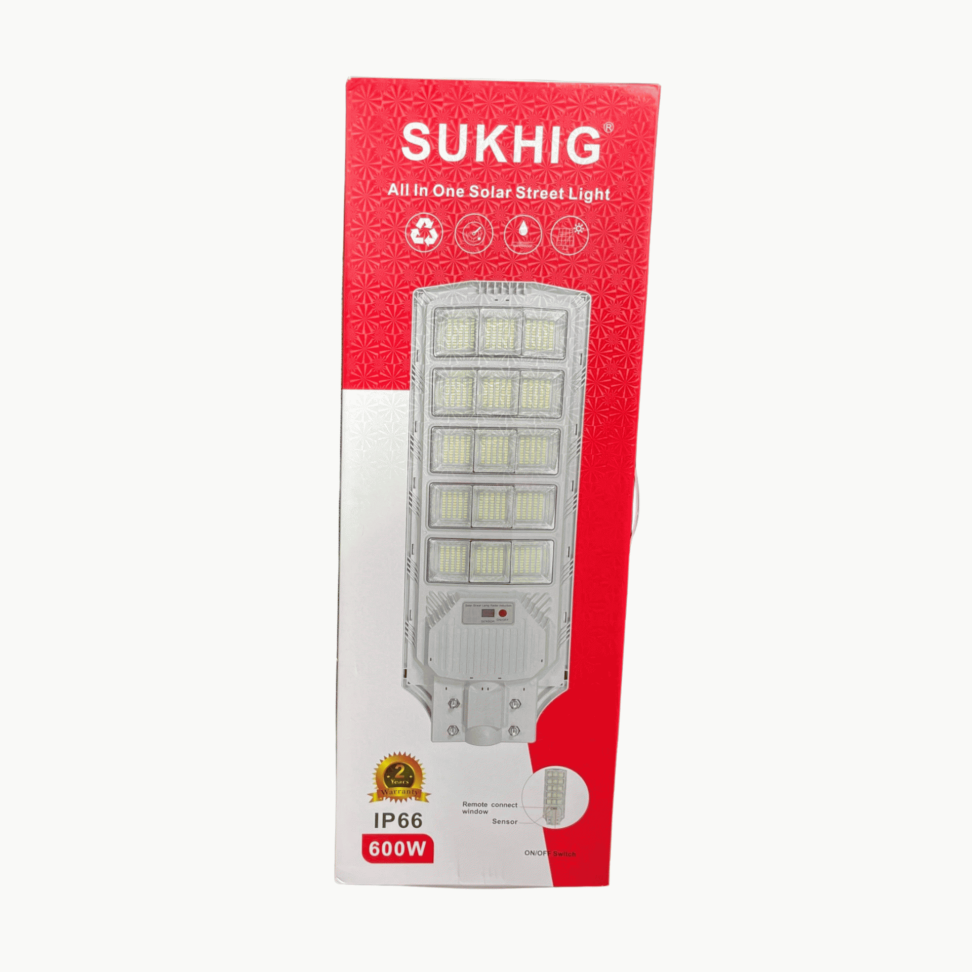Sukhig 600watts All In One Solar Street Light