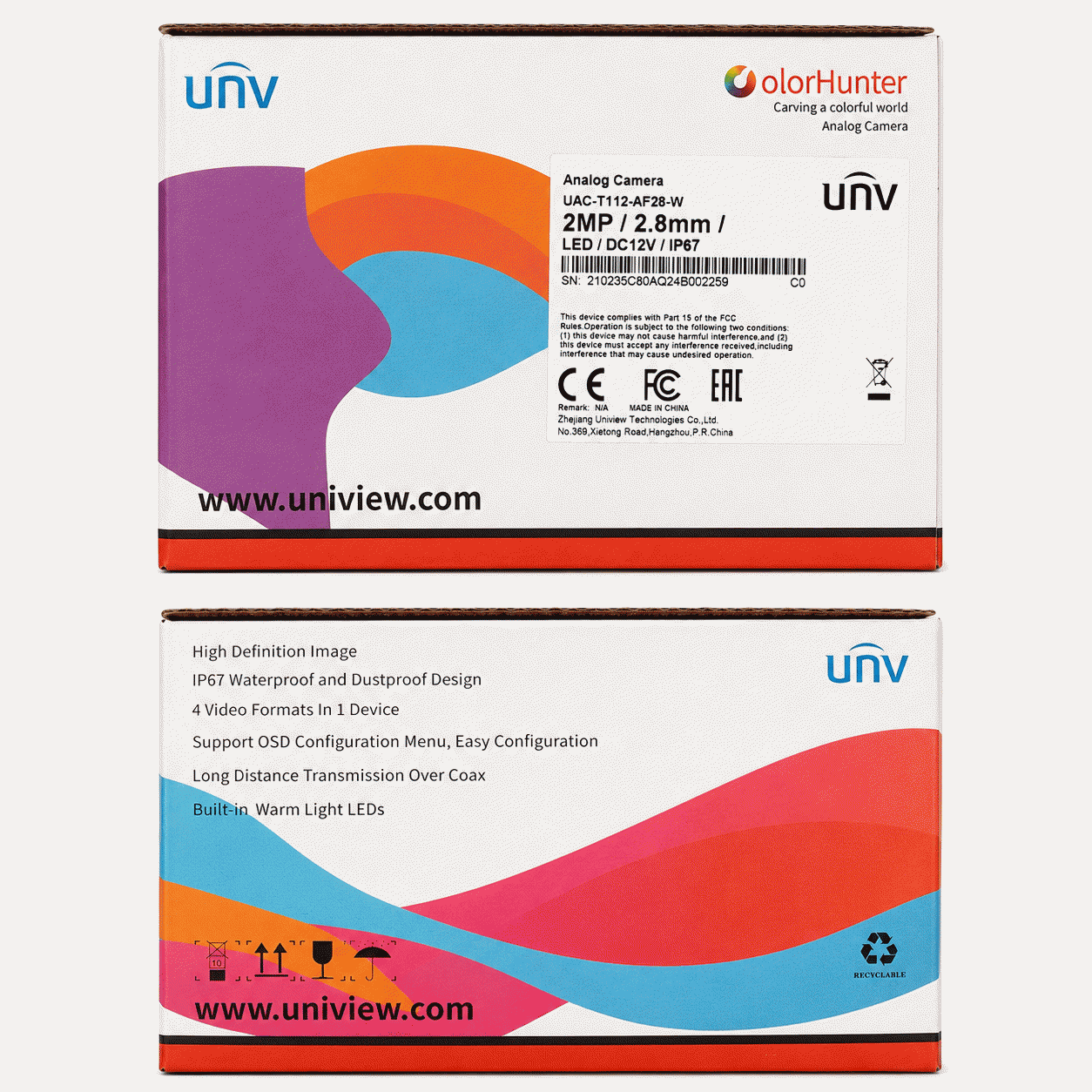 Uniview 2mp 1080p Indoor Full Colour Audio Camera (2)
