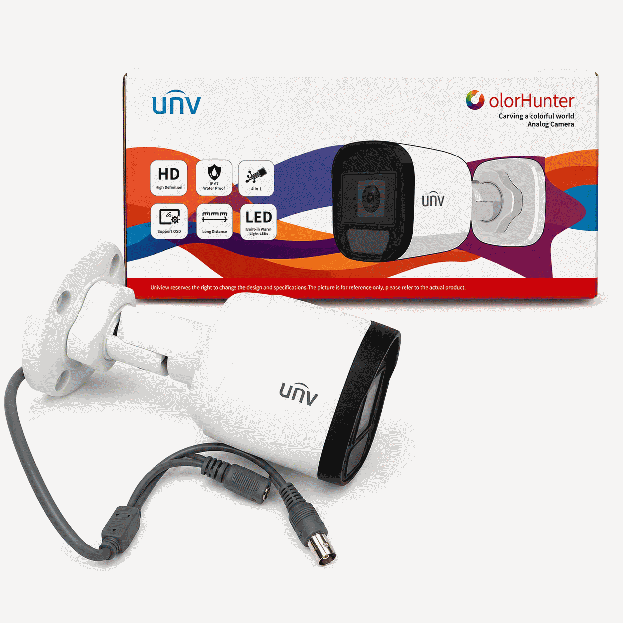 Uniview 2mp 1080p Outdoor Full Colour Audio Camera