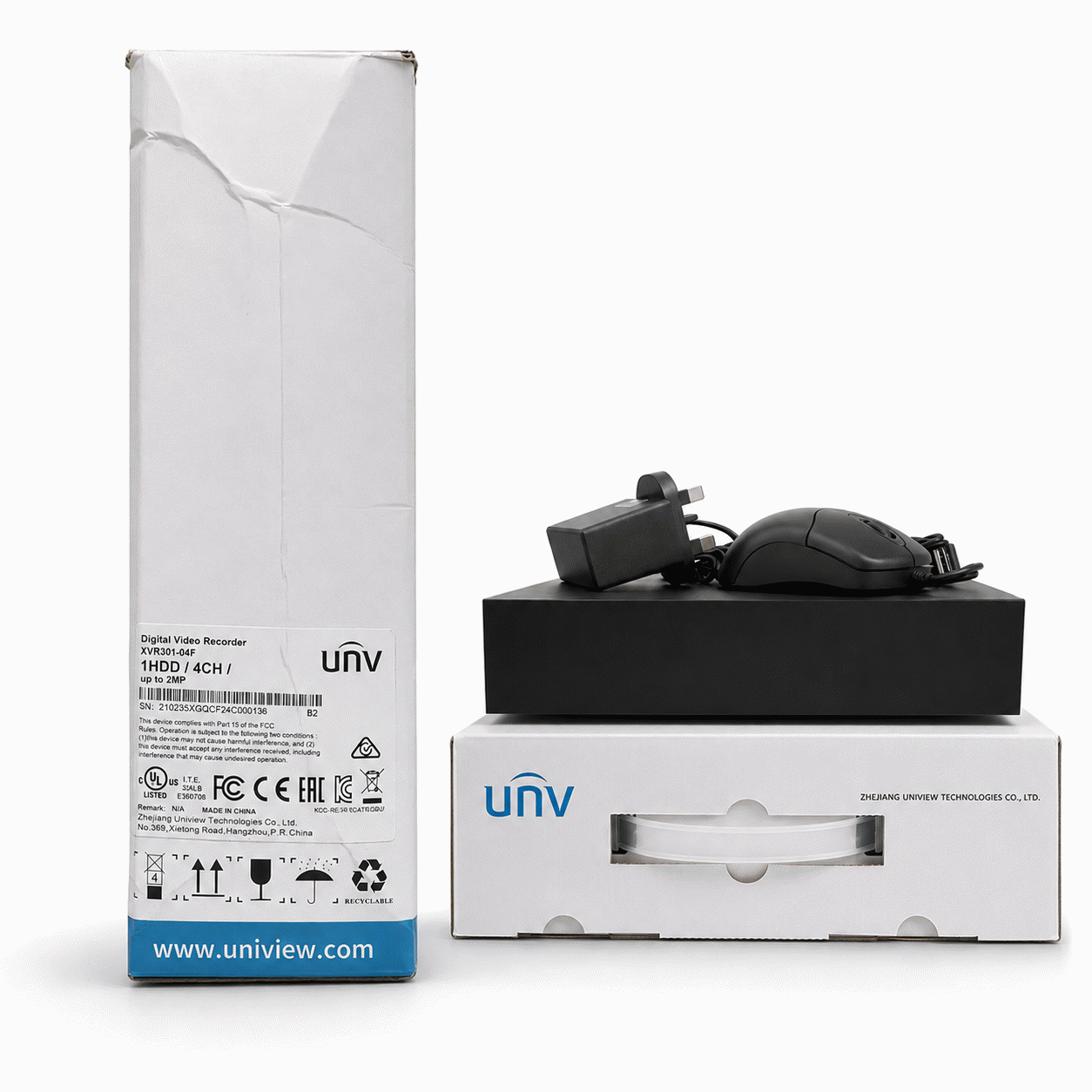 Uniview 2MP 4CH Audio DVR