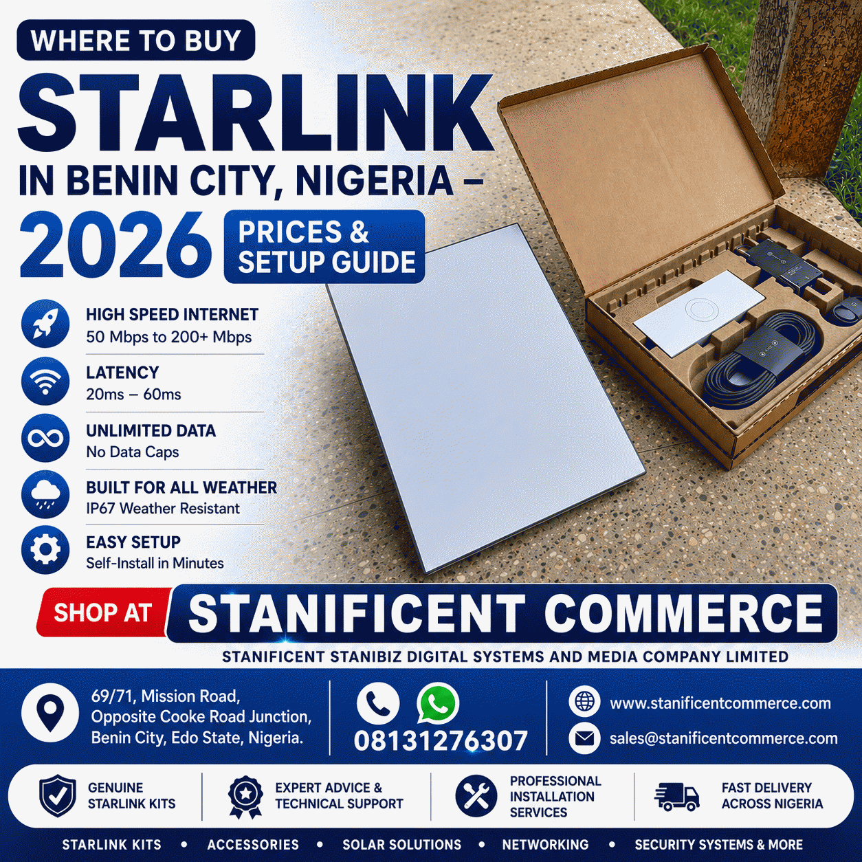 Where to Buy Starlink in Benin City, Nigeria – 2026 Prices & Setup Guide